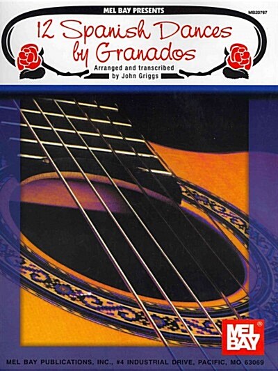 12 Spanish Dances by Granados (Paperback, Spiral)