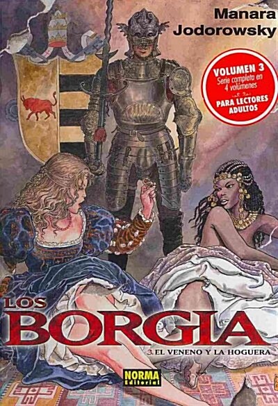 Los Borgia 3 El veneno y la hoguera / The Poison and Fire (Hardcover)