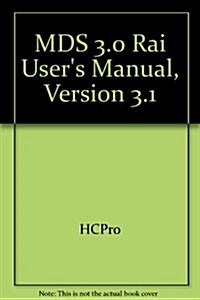 Mds 3.0 Rai User뭩 Manual, Version 3.2 (Paperback)