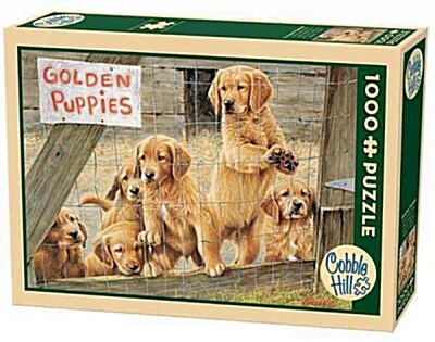 Golden Puppies (Puzzle, Multilingual)