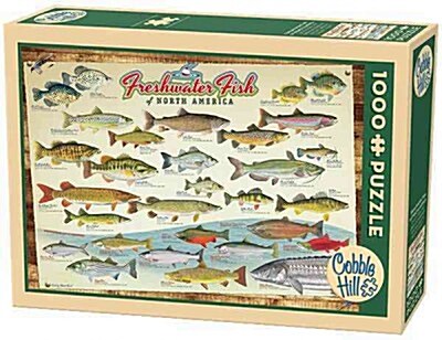 Freshwater Fish of North America (Puzzle, Multilingual)