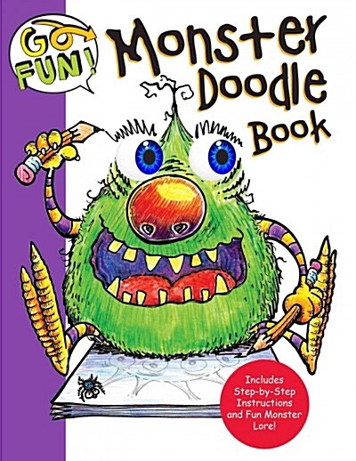 Go Fun! Monster Doodle Book: Volume 8 (Paperback)