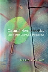 Cultural Hermeneutics: Essays After Unamuno and Ricoeur (Hardcover)