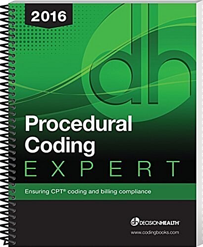 Procedural Coding Expert 2016 (Paperback, Spiral)