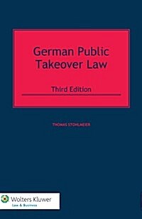 German Public Takeover Law (Hardcover, 3, Revised)