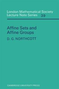 Affine sets and affine groups