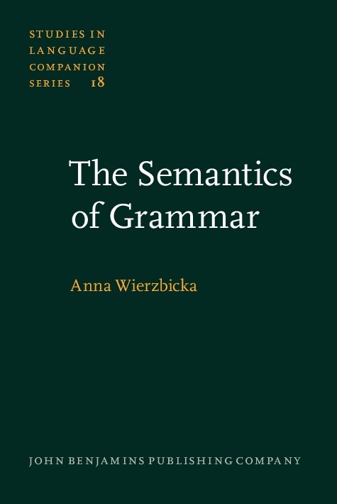 The Semantics of Grammar (Hardcover)