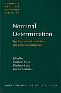 Nominal Determination (Hardcover)