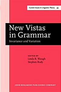 New Vistas in Grammar (Hardcover)