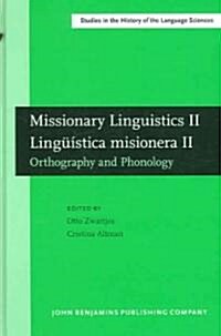 Missionary Linguistics II / Linguistica Misionera II (Hardcover, Bilingual)