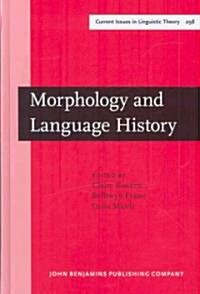 Morphology and Language History (Hardcover)