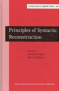 Principles of Syntactic Reconstruction (Hardcover)