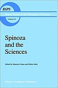 Spinoza and the Sciences (Hardcover)