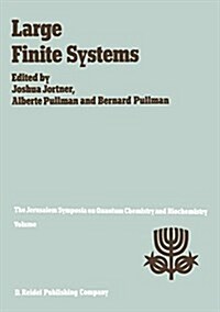 Large Finite Systems: Proceedings of the Twentieth Jerusalem Symposium on Quantum Chemistry and Biochemistry Held in Jerusalem, Israel, May (Hardcover, 1987)