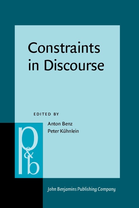 Constraints in Discourse (Hardcover)