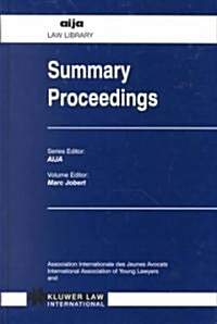 Summary Proceedings (Hardcover)