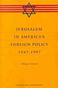 Slonim: Jerusalem Inamericas Foreign (Paperback)