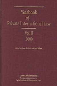 Yearbook of Private International Law (Hardcover)