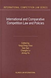International and Comparative Competition Laws and Policies (Hardcover)