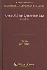Article 234 and Competition Law: An Analysis (Hardcover)