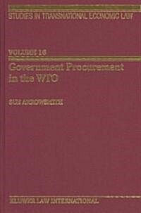 Government Procurement in the Wto (Hardcover)