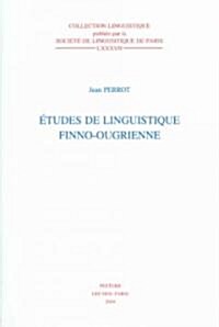 Etudes de Linguistique Finno-Ougrienne (Paperback)