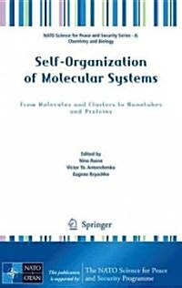 Self-Organization of Molecular Systems: From Molecules and Clusters to Nanotubes and Proteins (Hardcover, 2009)
