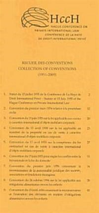 Recueil Des Conventions / Collection of Conventions (1951-2009) (Paperback)