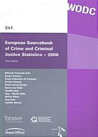 European Sourcebook of Crime and Criminal Justice Statistics - 2006 (Paperback, 3rd)