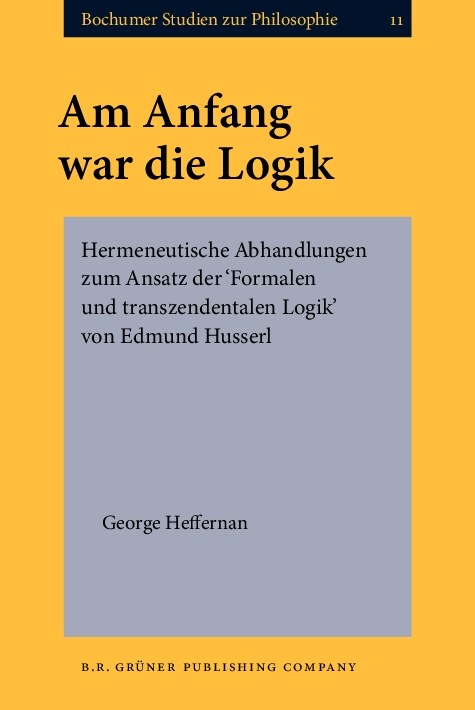 Am Anfang War Die Logik (Hardcover)