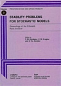 Stability Problems for Stochastic Models: (Hardcover)