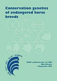 Conservation Genetics of Endangered Horse Breeds (Paperback)