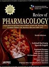 Review of Pharmacology with DVD,6/E,2012