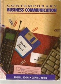 Contemporary business communication Annotated instructor's ed