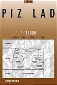 Piz Lad (Sheet Map)