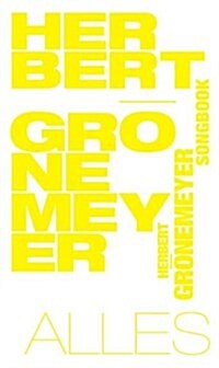 Herbert Gronemeyer : Alles (Paperback)