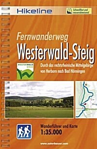Westerwald-Steig Fernwanderweg : BIKEWF.WEST (Paperback)