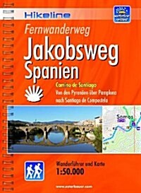 Jakobsweg Spanien Fernwanderweg : BIKEWF.JAKOB (Paperback)