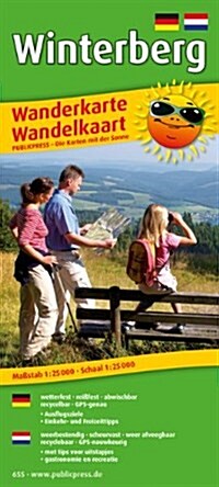 WINTERBERG 655 HIKING MAP GPS