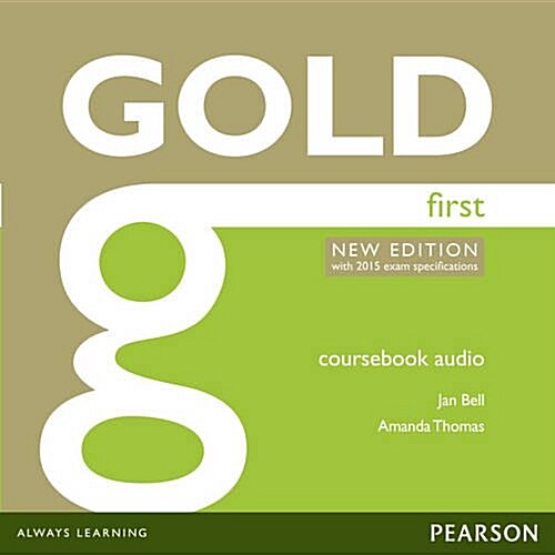 Gold First New Edition Class Audio CDs (CD-ROM)