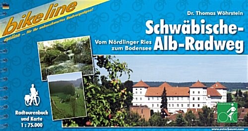 Schwabische-Alb-Radweg Vom Nordlinger Ries Zum Bodensee : BIKE.440 (Paperback)