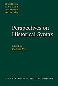 Perspectives on Historical Syntax (Hardcover)