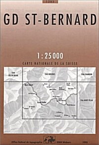 St. Bernard (Sheet Map, folded)
