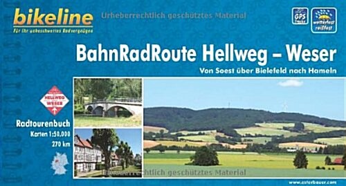 Bahnradroute Hellweg - Weser : BIKE.016 (Paperback)