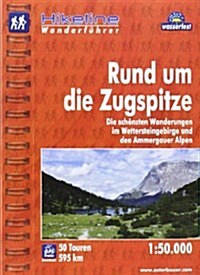 Rund Um Die Zugspitze Wanderfuhrer : BIKEWF.AT+DE (Paperback)