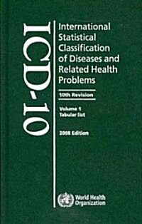 International Statistical Classification of Diseases and Related Health Problems, 3-Volume Set (Hardcover, 2008)