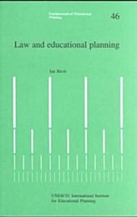 Law and Educational Planning (Paperback)