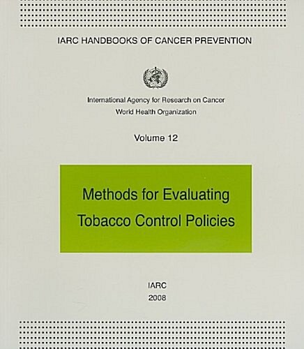 Methods for Evaluating Tobacco Control Policies (Paperback)