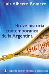 Breve Historia Contemporanea de la Argentina (Paperback, 2)