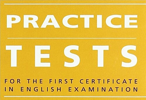 Revised Cambridge First Certificate Practice Tests 1 (Paperback)